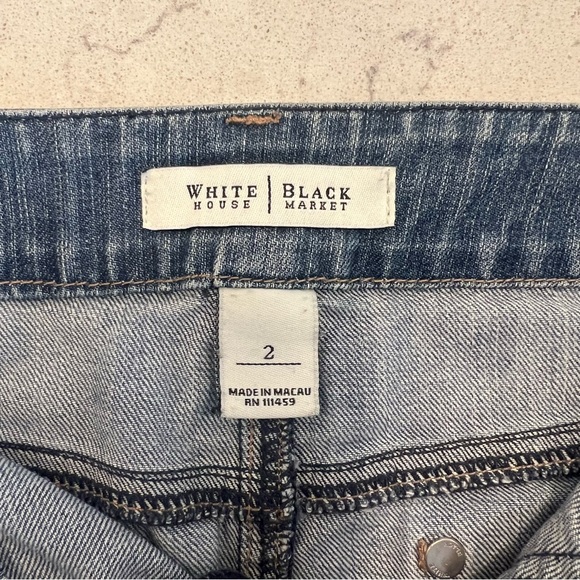 White House Black Market Denim Skirt - size 2 - Picture 6 of 6